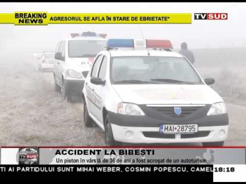 accident la bibesti