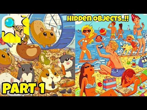 Hidden Objects: Puzzle Game - Gameplay Walkthrough First Look Part 1 (iOS, Android)