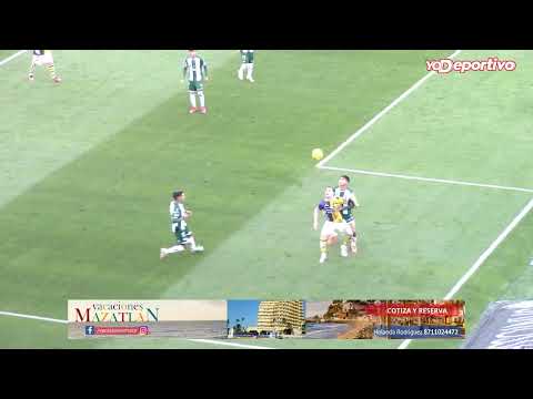 Gol Rodrigo Dourado descuenta el Atlético San Luis 2-1 al medio tiempo