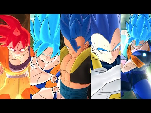 All Ultimate Attacks (4K 60fps) - Dragon Ball Raging Blast 3 Mods