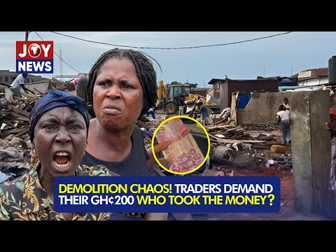 Abrepo Junction Demolition: Traders Cry Foul Over GH¢200 Relocation Fees | Matters Arising