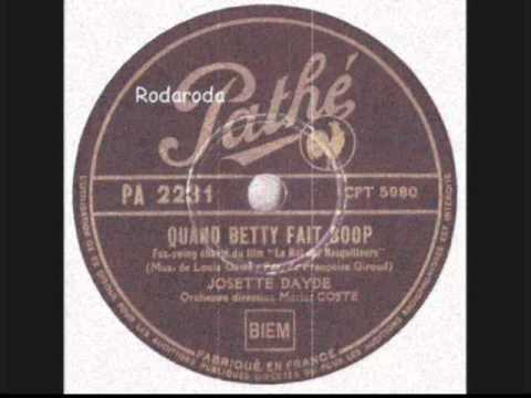 Quand Betty fait Boop   Josette Dayde