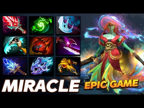 Miracle Naga Siren - EPIC GAME - Dota 2 Pro Gameplay [Watch & Learn]
