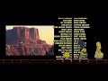 The Simpsons Theater Cars End Credits