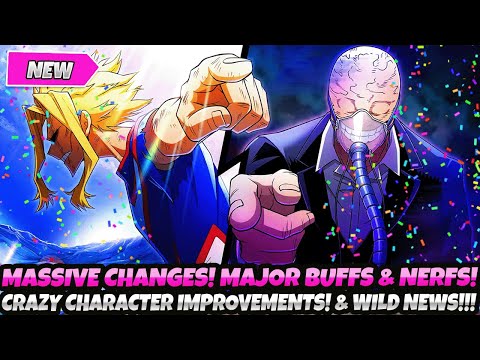 *NO FREAKING WAY!!* MASSIVE CHANGES! MAJOR BUFFS & NERFS! CRAZY CHARACTER IMPROVEMENTS (Ultra Rumble