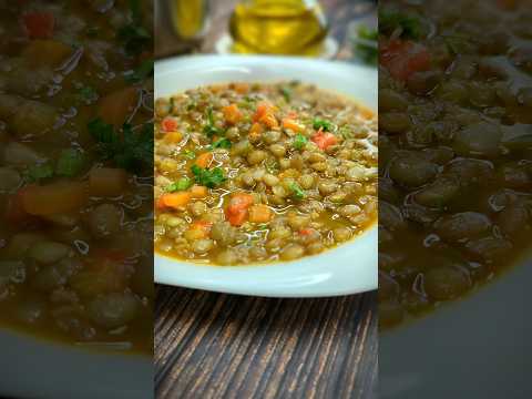 COMO HACER LENTEJAS RÁPIDO Y FÁCIL 😋 #lentejas #guiso #receta