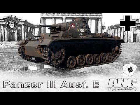 War Thunder: Panzer III Ausf. E, German,  Tier-1, Medium Tank