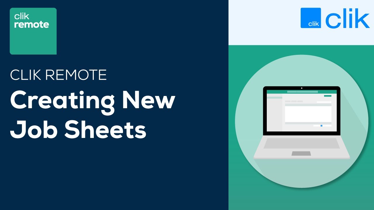 How to Create New Jobs | Clik Remote