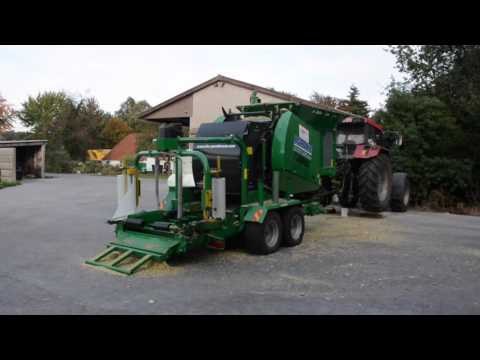 Maïsbollen met loonwerken t'Jampens