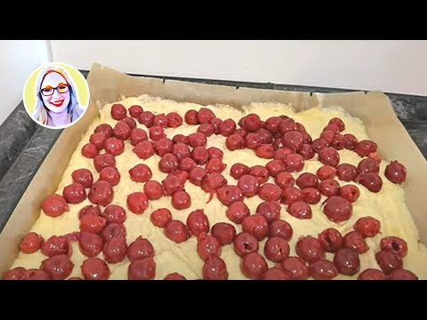 Sündhaft Saftig: Kirschkuchen vom Blech mit Streuseln! Ein Muss für Backliebhaber 🍒🍰