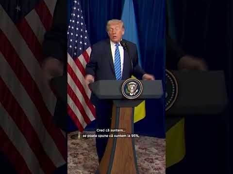 Volodimir Zelenski, după întâlnirea cu Donald Trump: „Planul e convenit în proporție de 90%”