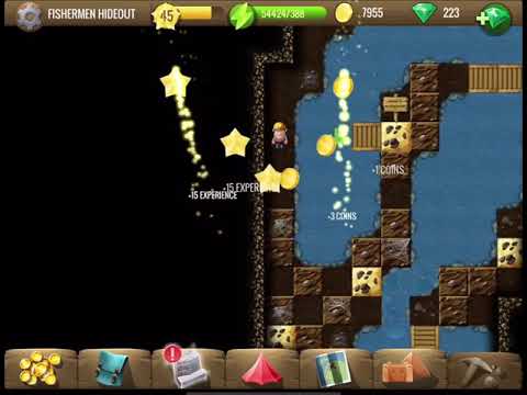 Mobile [~Sobek~] #15 Fishermen Hideout   Diggy's Adventure