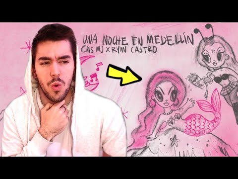 LUV REACCIONA A | KAROL G, CRIS MJ, RYAN CASTRO - UNA NOCHE EN MEDELLIN (REMIX) (VISUALIZER)