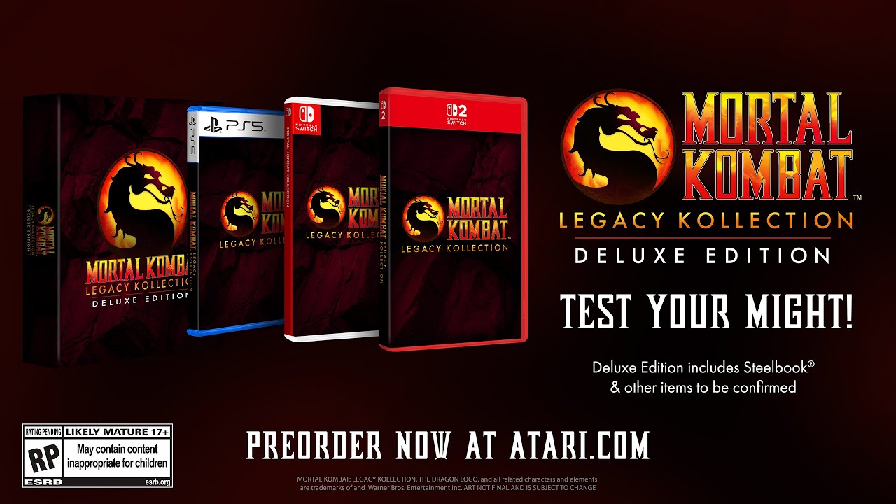Mortal Kombat: Legacy Kollection | Physical Edition Pre-Order Trailer - YouTube