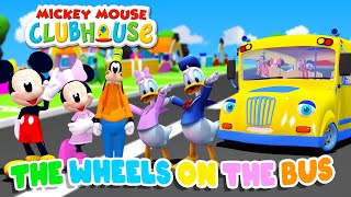 Mickey Mouse Clubhouse Wheels On The Bus | Nursery Rhymes Song | Binggo Channel