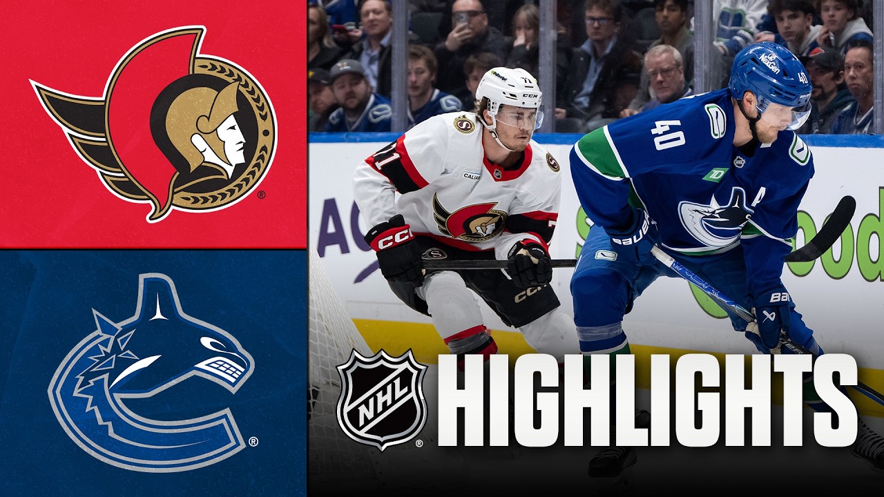 03월10일 오타와 벤쿠버 NHL 하이라이트