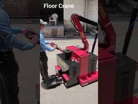 Battery Operated Fully Electric Floor Crane