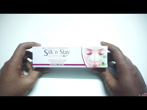 Silk'n Stay Aloevera Cream For Moisturizer and...
