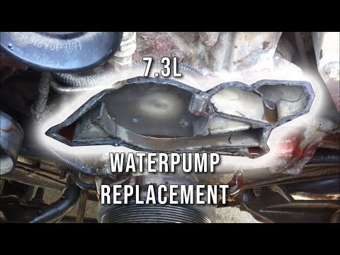 7.3L - How To: Replace Water Pump