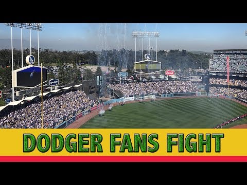 These Ladies Spent Opening Day Throwing Fists At Dodgers Stadium