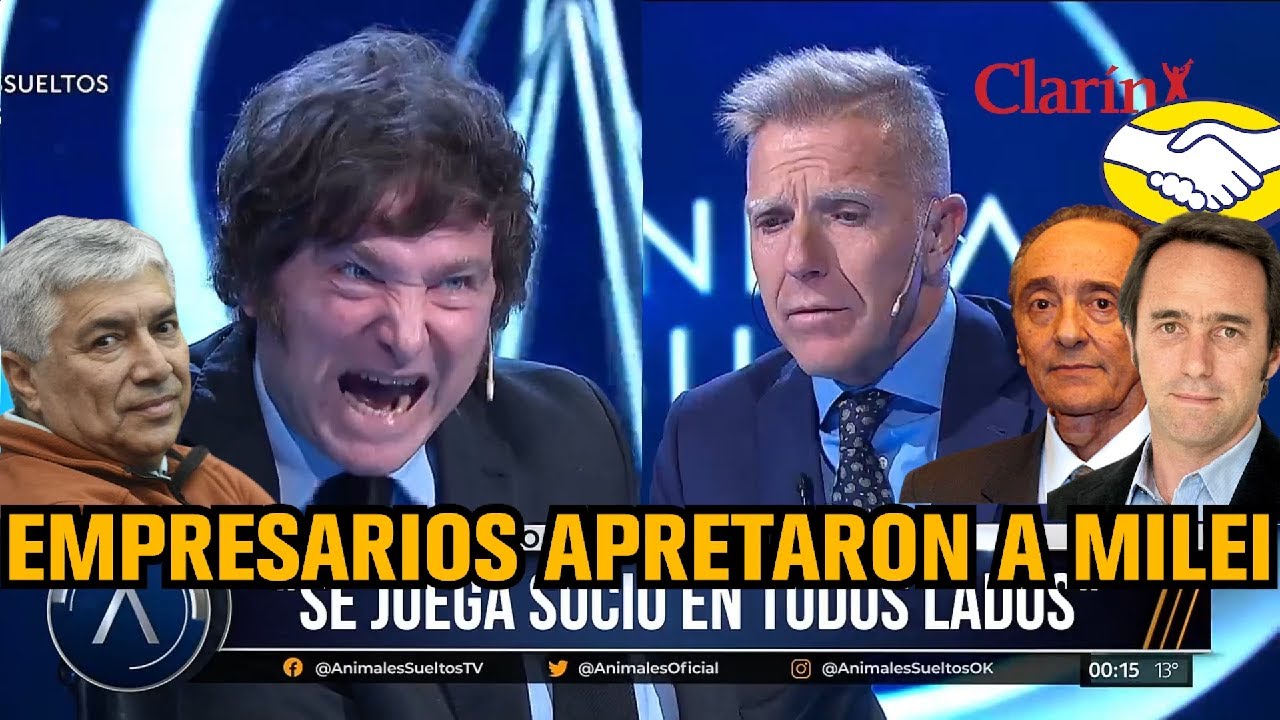 EMPRESARIOS APRETARON A MILEI - Javier Milei con Alejandro Fantino 11/5/2022