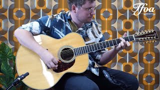 Video thumbnail for Martin J12-40E 12-String Rosewood Spruce 2011 played by Milo Groenhuijzen | Demo @ TFOA by TFOA Demos