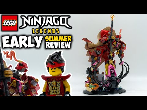 Ninjago Legends Fire Knight Mech EARLY Summer 2025 Review! Set 71846