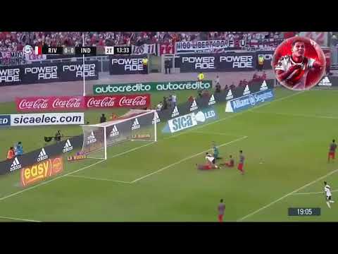 Primer gol de Julián Álvarez en la primera de River