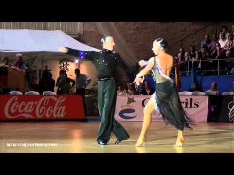 Cambrils 2012 - Youth Latin - solo Rumba - Vadim Gorbach & Tatiana Podgornaia