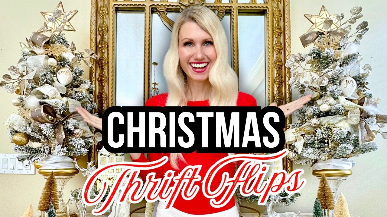 *CHRISTMAS THRIFT FLIPS* CAN I FLIP THRIFTED ITEMS Into HIGH END HOLIDAY DECOR?
