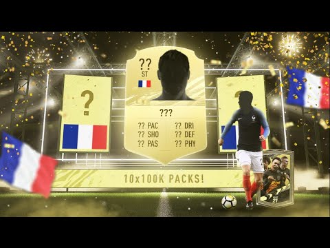 10x 100k PACKS FIFA 21 ULTIMATE TEAM