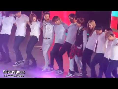 【SUPERHOLIC Fancam】141122 SS6 In Beijing ●Motorcycle, Hello, Oppa Oppa●