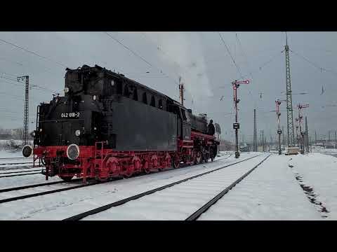 41 018 geht auf Lastprobefahrt