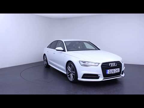 OU16CHX AUDI A6 2.0 TDI ULTRA S LINE BLACK EDITION 4d AUTO 188 BHP