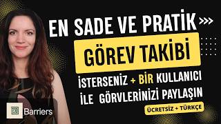 Barriers, Sade, Pratik, Ücretsiz: Görev Takibinin En Kolay Yolu