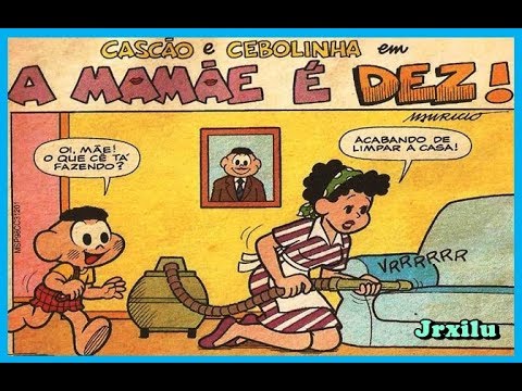 Cascão e Cebolinha - A mamãe é dez!, especial mês das mães, Quadrinhos Turma da Mônica