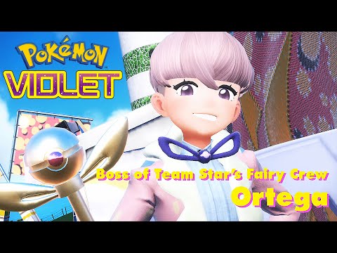 Pokémon Violet - Team Star Fairy Crew Boss Ortega