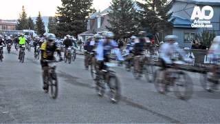 preview picture of video 'The Start of the 2012 Leadville 100 Mountain Bike Race'
