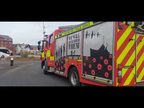 MAJOR response to Make Pumps 12 fire in a derelict hotel.