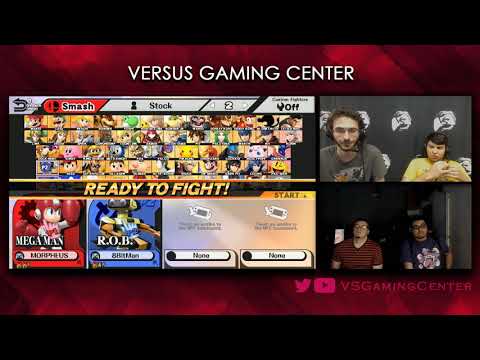 VS Weekly 5/3/18 - Losers Qtrs - Morpheus (Mega Man) vs 8BitMan (ROB/Diddy Kong) - Smash 4