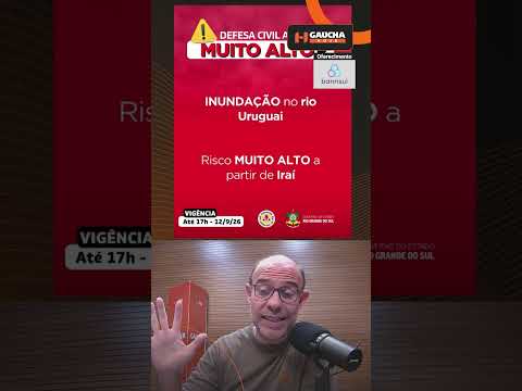 PREVISÃO do TEMPO para o RS com Cléo Kuhn | Gaúcha Hoje