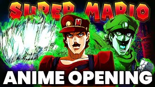 Cover art for Super Mario anime opening