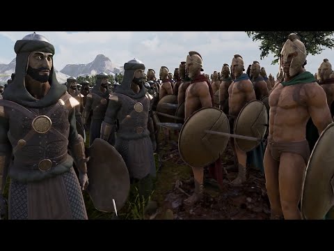 300 Spartans vs 300,000 Persians | Ultimate Epic Battle Simulator 2 | UEBS 2
