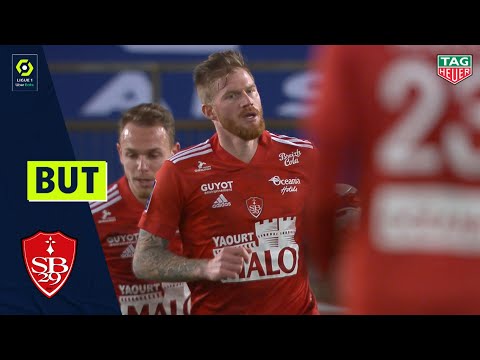 But Gaëtan CHARBONNIER (83'-STADE BRESTOIS 29) RC STRASBOURG ALSACE - STADE BRESTOIS 29 2-2 20/21