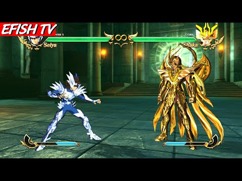 Odin Seiya vs Virgo Shaka God Cloth (Hardest AI) - Saint Seiya: Soldiers' Soul