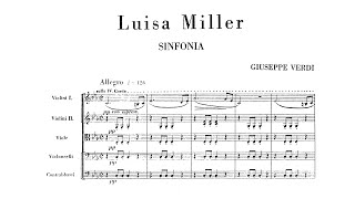 Verdi: Luisa Miller Overture (with Score)