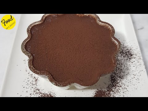 I made 8 chocolate pudding pots for dessert without cornstarch.