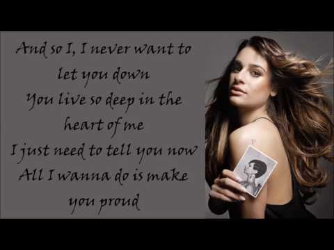 Proud - Lea Michele