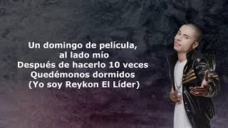 Reykon Ft. Cosculluela -  Domingo Letra