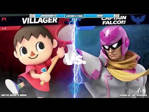 Javi (Villager) vs Sean (Captain Falcon) - Vortex Smash Ultimate 1/26/22 - Winners Finals